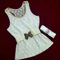 کمربند زنانه کشی مجلسی|کیف، کفش، کمربند|باغستان, |دیوار