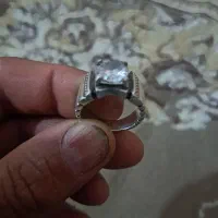 انگشتر موزنایت اصلی نقره دست ساز
