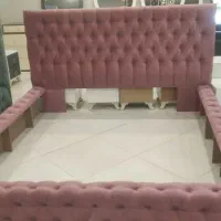 تخت هایه حجیم وپفکی کینگ سایز|تخت و سرویس خواب|مشهد, توس (بلوار توس)|دیوار