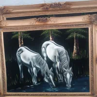 دوعدد تابلو سالم وتمیز|تابلو، نقاشی، عکس|سبزوار, چهارراه فرودگاه|دیوار