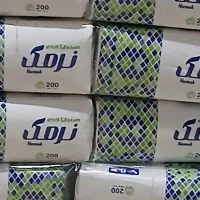 دستمال کاغذی ومرطوب نرمک ۲۰۰برگ ۶۰تومن