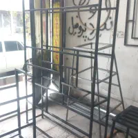 مصنوعات فلزی (فراجوش)|کتابخانه، شلف، قفسههای دیواری|قم, شاه ابراهیم|دیوار