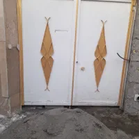 درب حیاط ماشین رو