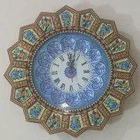 ساعت دیواری خانم و مینا کاری اصل