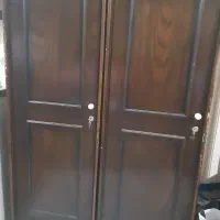 ۳ عدد کمد قدی چوب گردوی اصل (مبلغ برای ۳تا کمد)