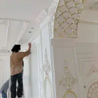 نقاشی ساختمان  نقاش پتینه با دستگاه پیشرفته اتومات