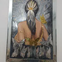 تابلو آینه ،بانو