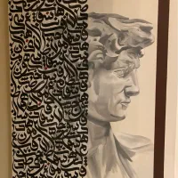 تابلو ، آینه قدی قاب عکس رنگ کاری پتینه چوب استیل|تابلو، نقاشی، عکس|تهران, قیطریه|دیوار