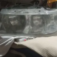 یک جفت چراغ جلو سمند تمیز