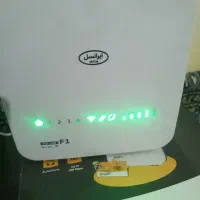 مودم سیم کارت خور یه ماه استفاده شده قیمت ۴میلون