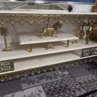 میز تلویزیون برنجی