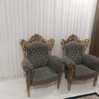 مبل هفت نفره سلطنتی نو|مبلمان خانگی و میز عسلی|قروه, |دیوار