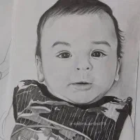 نقاشی چهره در سایزa4