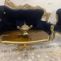 مبلمان نه نفره با میز و عسلی