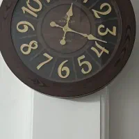 ساعت دیواری چوبی