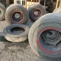 فروش لاستیک ۲۴ و سه تیکه افهاشی رینگ ۲۴ست کامل