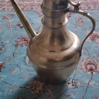 آفتابه وضو دوره قاجار جنس برنز  آنتیک|صنایع دستی و سایر لوازم تزئینی|کوهدشت, |دیوار