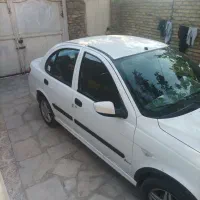 فروش یکدستگاه خودروی ساینا ساده سفید مدل 96