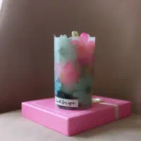 شمع دوجداره پرفروش،بهترین هدیه ودکوری خاص.