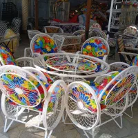 مبلمان باغی|مبلمان خانگی و میز عسلی|زنجان, |دیوار