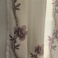 دو جفت پرده اتاق خواب|پرده، رانر، رومیزی|همدان, |دیوار