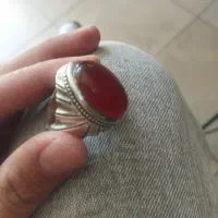 انگشتر عقیق قدیمی