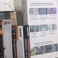 چراغ شارژی، پنکه خنک کننده