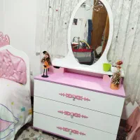 سرویس خواب دخترانه آپادانا|تخت و سرویس خواب|بهشهر, |دیوار