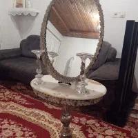 اینه شمعدان طرح برنز