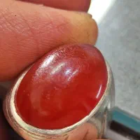 انگشتر عقیق کلوخه|جواهرات|یزد, |دیوار