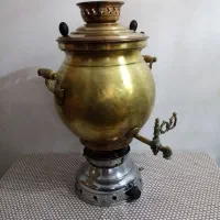 سماور برنجی گازی 20 لیتری|سماور، چای‌ساز، قهوه‌ساز|تهران, نجات اللهی|دیوار