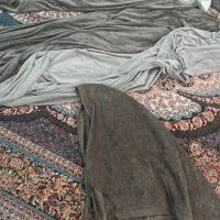 پرده پذیرایی و درب سالن مخمل|پرده، رانر، رومیزی|بندر امام خمینی, |دیوار