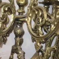 آینه شمعدان تمیز و نو