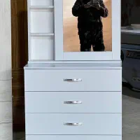 درارور میز ارایش با اینه بدون واسطه خودتولید کننده|جاکفشی، کمد، دراور|تهران, شهرک ولیعصر جنوبی|دیوار