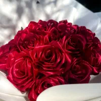 گل ربانی/گل مصنوعی/دسته گل/هدیه ولنتاین/کادو