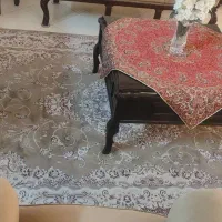 یک جفت فرش شش متری گل برجسته