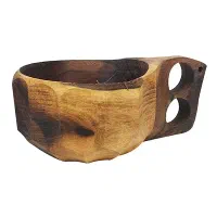 لیوان کوکسا چوب گردو دست ساز