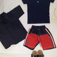 تیشرت و صندل چرم بچگانه