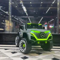 ماشین بنز شاسی آفرودی چهار موتور