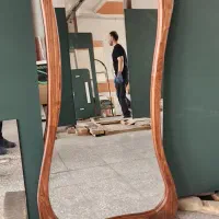 قاب اینه، قاب چوبی ،آینه دفرمه، قاب چوبی ،قاب فلزی