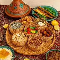 سبدهای دست بافت