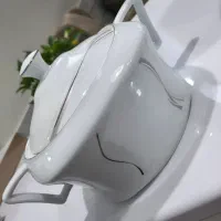 سرویس چینی ۱۸ نفره|ظروف سرو و پذیرایی|قائن, |دیوار