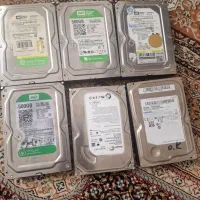 فروش تعداد ۷ عدد هارد ۵۰۰