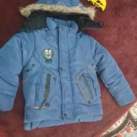 کاپشن و کفش و لباس  پسرانه  سایز ۲ تا ۳ سال