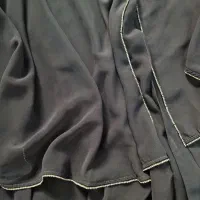 عبایه حریر در دورنگ طوسی،مشکی|لباس|بندر کنگان, |دیوار