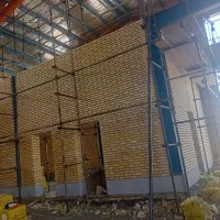 خدمات ساختمانی اجرای فنداسیون ودیوارکشی با آجرنما|خدمات پیشه و مهارت|قزوین, |دیوار