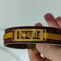 دستبند چرم طبیعی