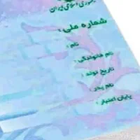 کارت ملی و کارت سوخت و کارت بانکی گم شده