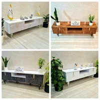 میز تلویزیون مدل رومی قهوه ای گرونتر