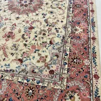 فرش جفت ۹ متری طرح تبریز ابریشم